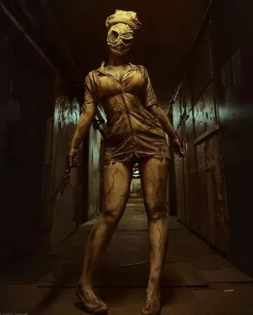 Silent Hill Nurse cosplay by Jannet