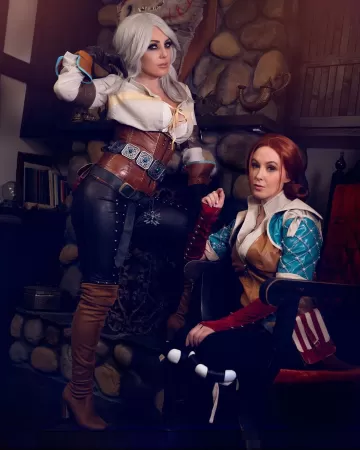 Witcher cosplay by jessica nigri and meg