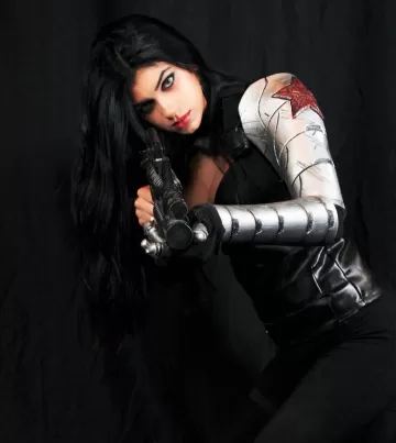 Captain America The Winter Soldier cosplay by Kami Ferreira