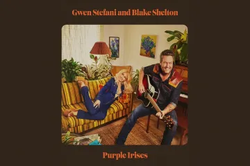 Gwen Stefani and Blake Shelton  Purple Irises Audio Lyrics