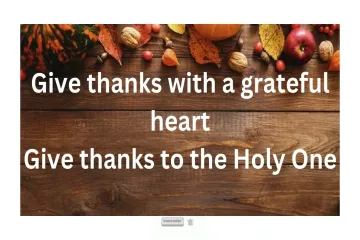 Give Thanks Lyrics