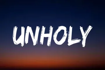 Unholy Lyrics