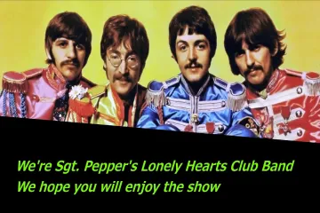 Sgt Pepper039s Lonely Hearts Club Band  Lyrics