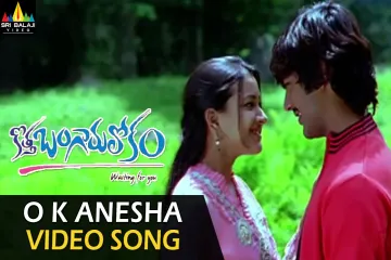 OK anesa  in telugu , Kotha bangaru lokam  Lyrics