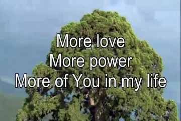 MORE LOVE MORE POWER.SINGEL.JUDE DEL HIERR Lyrics