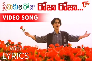 Roja Roja Song  in Telugu amp English Lyrics