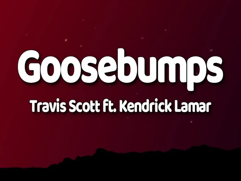 Goosebumps song english Lyrics