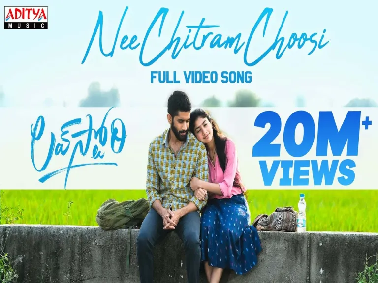 Nee Chitram Choosi Song Lyrics in Telugu & English | Live Story Movie Lyrics