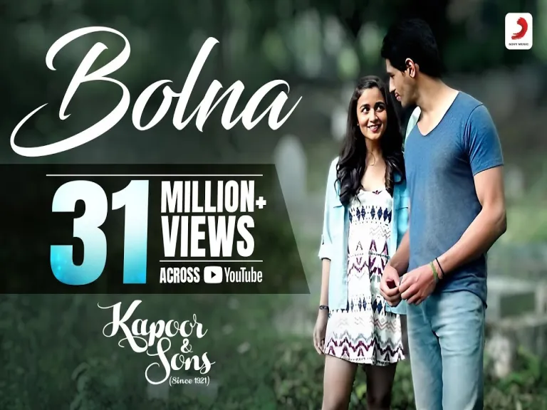 Bolna Song  - Kapoor & Sons | Arijit Singh; Asees Kaur Lyrics