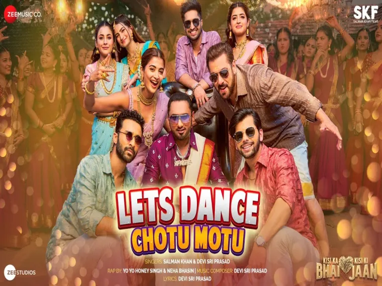 Lets Dance Chotu Motu  || Kisi Ka Bhai Kisi Ki Jaan  || Salman Khan & Devi Sri Prasad, Neha Bhasin, Yo Yo Honey Singh    Lyrics