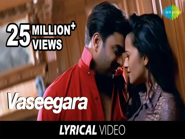 Vaseegara song with Lyrics Lyrics