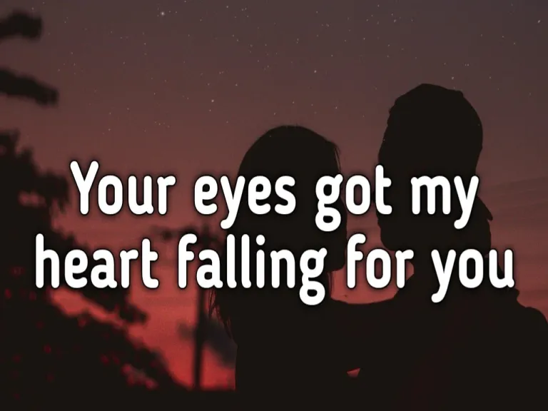 Your eyes got my heart falling for you- Barney Sku Lyrics