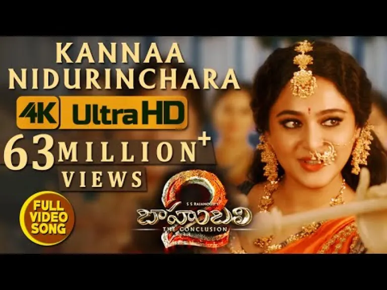 Kanna Nidurinchara Song Lyrics in Telugu & English | Baahubali 2 Movie Lyrics
