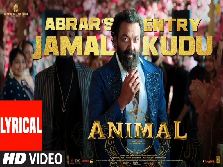 Abrar’s Entry - Jamal Kudu - ANIMAL | RANBIR KAPOOR | BOBBY DEOL | SANDEEP REDDY VANGA | Lyrics