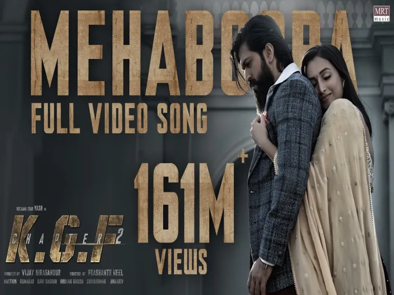 Mehabooba (Hindi) | KGF Chapter 2 |  Lyrics