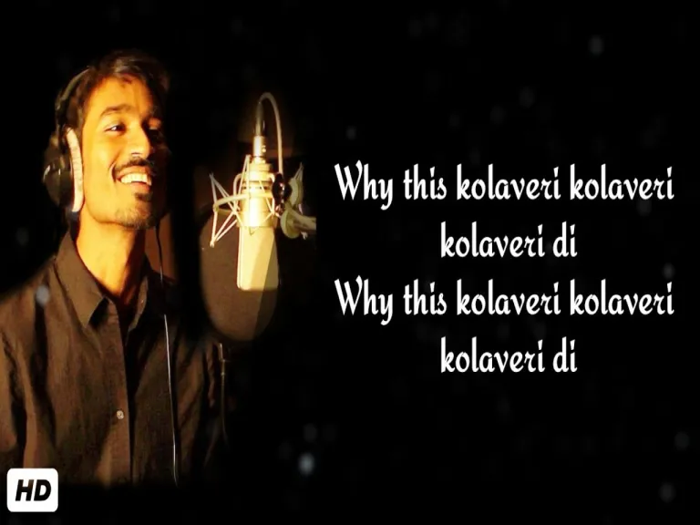 Why this kolaveri song  Lyrics